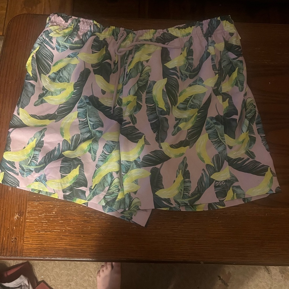 Banana swim trunks